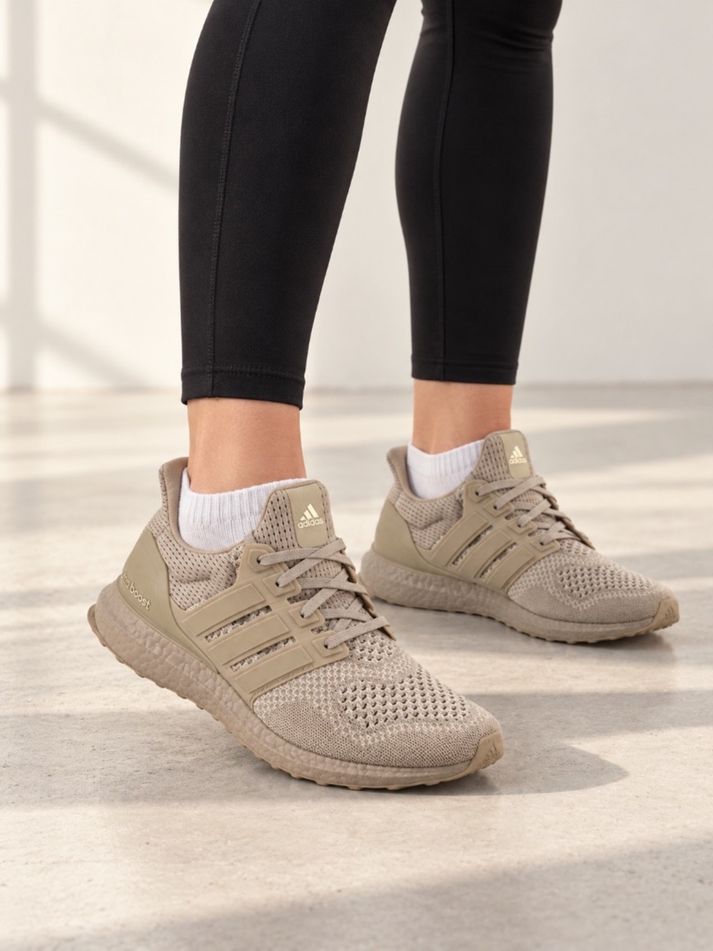 Beige Ultraboost 1.0 Running Shoes Size 9.5 Adidas